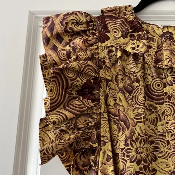 Elsie Tiered Floral Waist-Tie Midi Dress - Picture 8 of 11